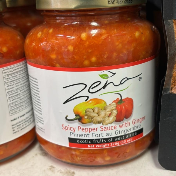 Zena – kryddig pepparsås med ingefära